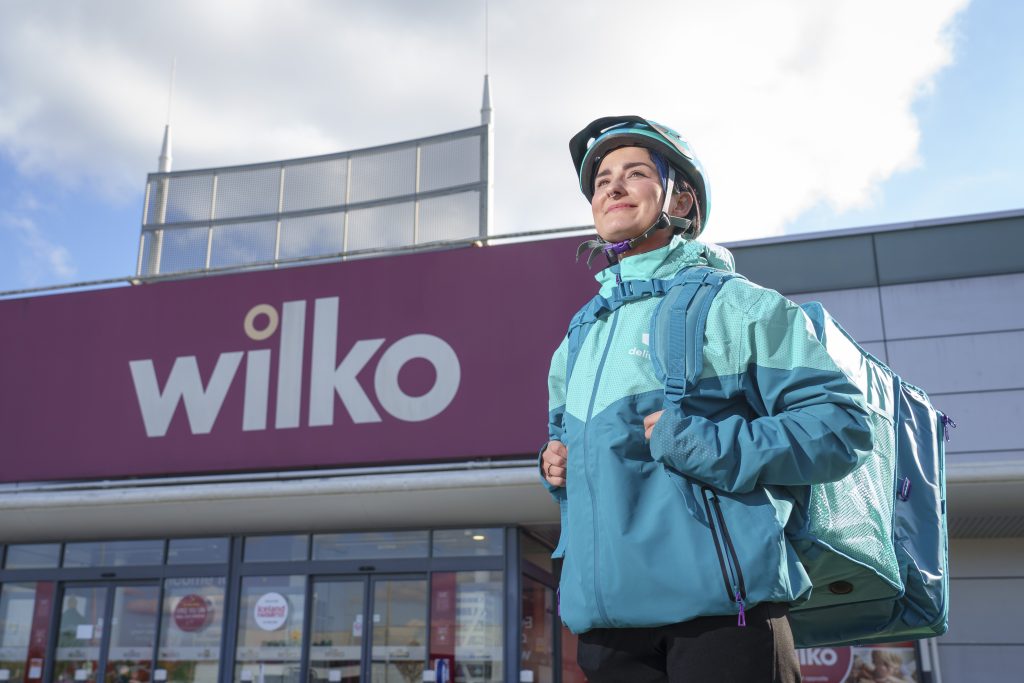 Wilko has become the latest retailer to partner with Deliveroo, offering shoppers on-demand delivery of over 3,000 home and garden products in as little as 25 minutes.